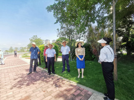 陳印輝帶隊調研木蘭溪全流域綜合治理