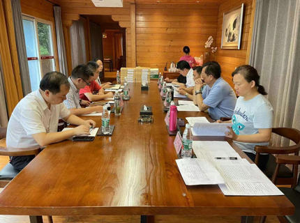 省水利廳赴溇江國家水利風景區開展復核工作