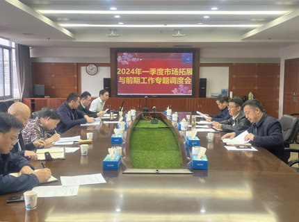 公司召開一季度市場拓展與前期工作專題調(diào)度會
