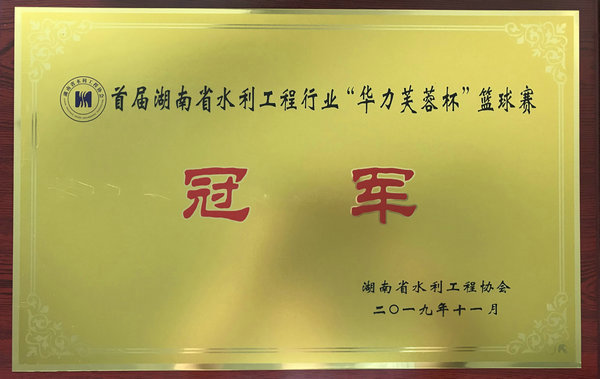 首屆湖南省水利工程行業“華力芙蓉杯”籃球賽冠軍_副本