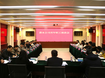 澧水公司召開青年職工座談會