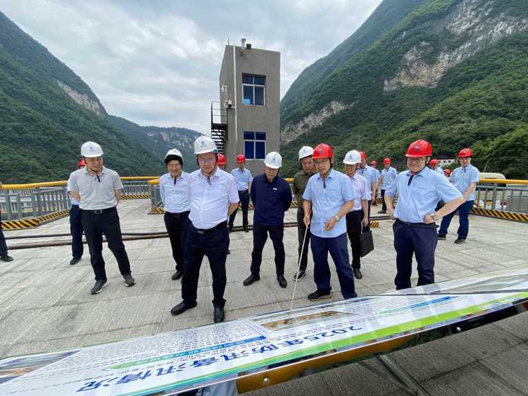 馬水山率隊(duì)到澧水公司所屬水庫開展防汛檢查 