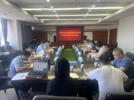 公司江埡水電站機組轉(zhuǎn)輪更新改造項目可行性研究報告通過專家評審